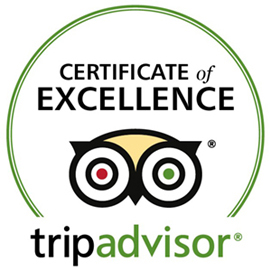 tripadvisor Certificate of Excellence